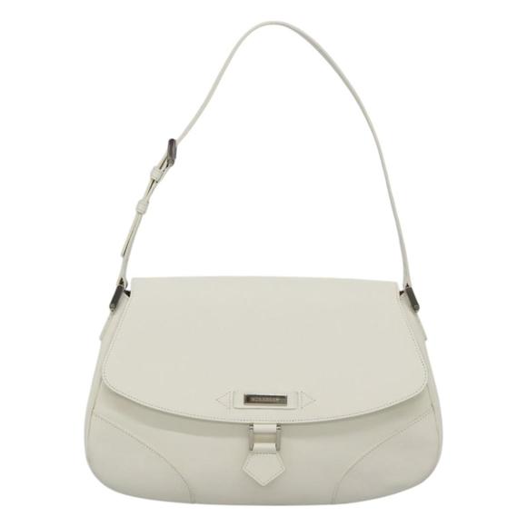 Burberry White Leather shoulder - Picture 1 of 10